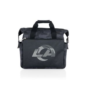 On The Go Lunch Bag Cooler - Los Angeles Rams Black Camo Product Image