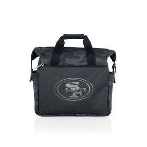 On The Go Lunch Bag Cooler - San Francisco 49ers Black Camo Product Image
