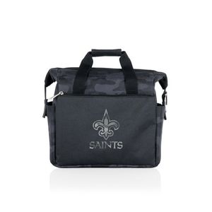 On The Go Lunch Bag Cooler - New Orleans Saints Black Camo Product Image