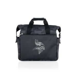 On The Go Lunch Bag Cooler - Minnesota Vikings Black Camo Product Image