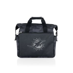 On The Go Lunch Bag Cooler - Miami Dolphins Black Camo Product Image