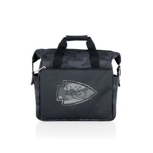 On The Go Lunch Bag Cooler - Kansas City Chiefs Black Camo Product Image