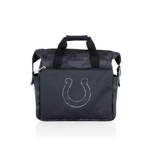 On The Go Lunch Bag Cooler - Indianapolis Colts Black Camo Product Image
