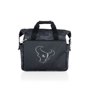 On The Go Lunch Bag Cooler - Houston Texans Black Camo Product Image