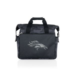On The Go Lunch Bag Cooler - Denver Broncos Black Camo Product Image