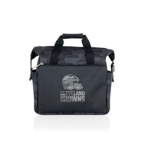 On The Go Lunch Bag Cooler - Cleveland Browns Black Camo Product Image