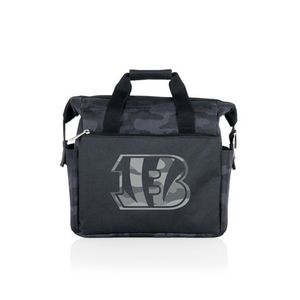 On The Go Lunch Bag Cooler - Cincinnati Bengals Black Camo Product Image