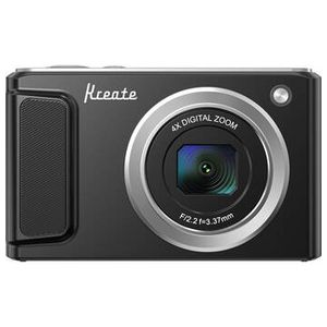 Kreate DC308 Digital Point and Shoot Camera (Black Product Image