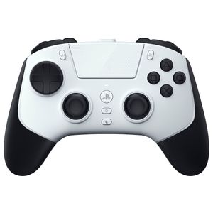Razer - Raiju V3 Pro Wireless Gaming Controller with TMR Thumbsticks and Remappable Buttons for Playstation 5 and Windows - White Product Image