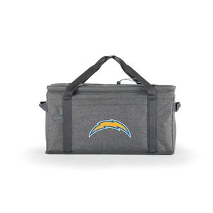 64 Can Collapsible Cooler - NFL Los Angeles Chargers Heathered Gray Product Image