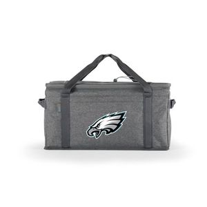64 Can Collapsible Cooler - NFL Philadelphia Eagles Heathered Gray Product Image