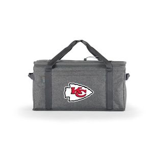 64 Can Collapsible Cooler - NFL Kansas City Chiefs Heathered Gray Product Image