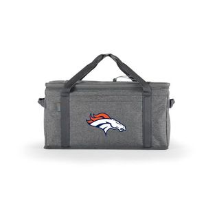 64 Can Collapsible Cooler - NFL Denver Broncos Heathered Gray Product Image