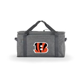 64 Can Collapsible Cooler - NFL Cincinnati Bengals Heathered Gray Product Image