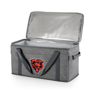 64 Can Collapsible Cooler - NFL Chicago Bears Heathered Gray Product Image