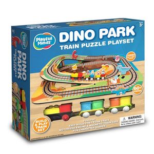 Dino Park Train Puzzle Ages 3+ Years Product Image