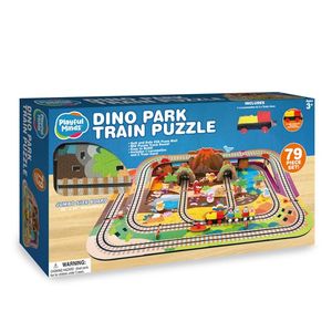 Dino Park Train Puzzle Deluxe Ages 3+ Years Product Image