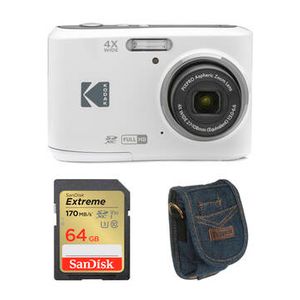 Kodak PIXPRO FZ45 DIGITAL CAMERA-WHT/ACC KIT Product Image