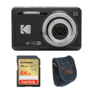 Kodak PIXPRO FZ55 DIGITAL CAMERA-BLK/ACC KIT Product Image