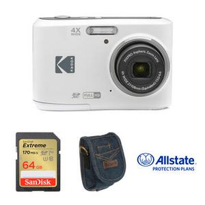 Kodak PIXPRO FZ45 DIGITAL CAMERA-WHT/DLX KIT Product Image