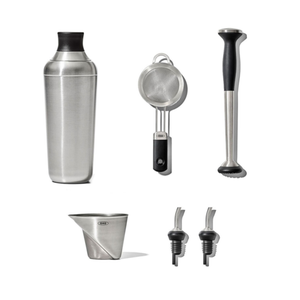 OXO Steel 6-Piece Barware Set Product Image