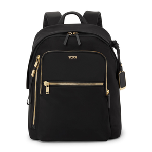 TUMI Voyageur Halsey Backpack Black/Gold Product Image