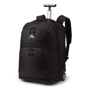 High Sierra Freewheel Pro Wheeled Backpack Black Product Image