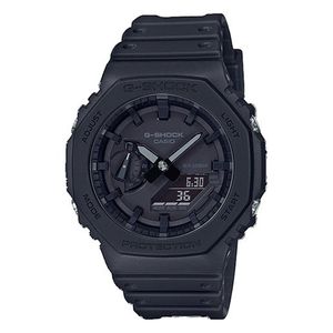 Mens 2100 G-Shock Octagon Ana-Digi Black Resin Watch Black Dial Product Image