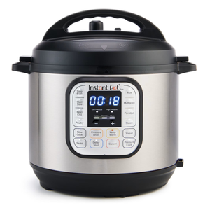 Instant Pot Duo 8 Quart 7-in-1 Pressure Cooker Black/Stainless Steel Product Image