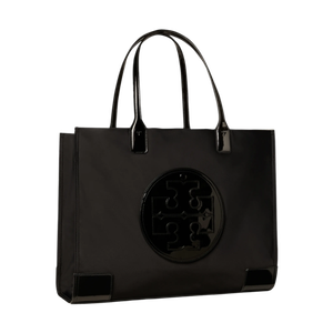 Tory Burch Ella Patent Tote Bag Black Product Image