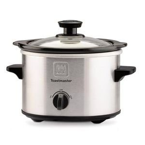 1.5qt Slow Cooker Brushed Stainless Steel Product Image