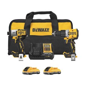 20V MAX XR 2-Speed Hammer Drill & Impact Combo Kit w/ 2 XR POWERPACK Batteries Product Image