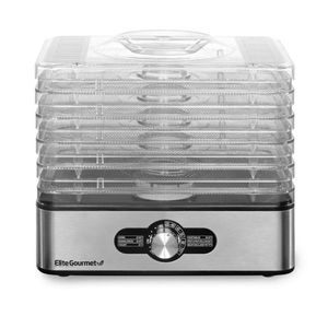 5 Stainless Steel Tray Food Dehydrator w/ Temp Control Product Image