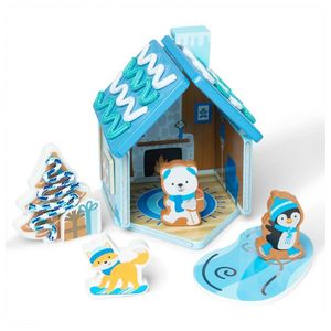 Wooden Gingerbread House Play Set - Winter Frost Ages 3+ Years Product Image