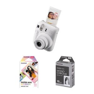FUJIFILM INSTAX MINI 12-CLAY WHITE/FILM BUNDLE Product Image