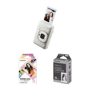 FUJIFILM INSTAX MINI LPLY CAMER-WHT/FILM BUNDLE Product Image