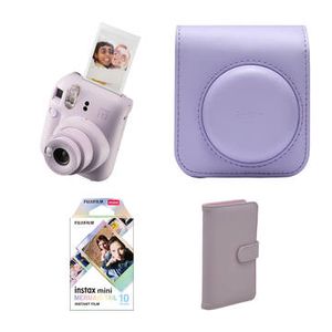 FUJIFILM INSTAX MINI 12 - LILAC PURPLE/ACC KIT Product Image