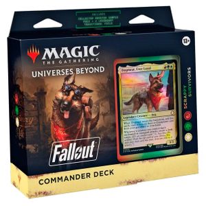 Wizards of The Coast - Magic: The Gathering Fallout Commander Deck - Scrappy Survivors Product Image