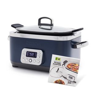 Elite 14-in-1 6qt Slow Cooker Oxford Blue Product Image