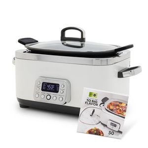 Elite 14-in-1 6qt Slow Cooker Cloud Cream Product Image