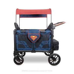 W Luxe Pro Stroller Wagon - 4-Seater Superman Product Image