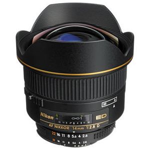 Nikon AF NIKKOR 14mm f/28D ED Lens Product Image
