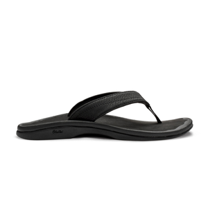OluKai Women's Ohana Water-Friendly Sandals 7 Black/Black Product Image