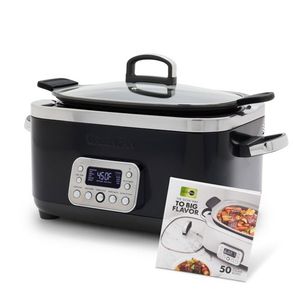 Elite 14-in-1 6qt Slow Cooker, Black Product Image