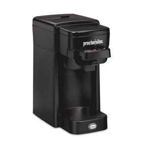 Single Serve Coffee Maker Matte Black Product Image