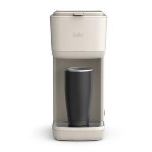 Single-Serve Coffee Maker for Grounds & Pods w/ Water Tank Oatmilk Product Image
