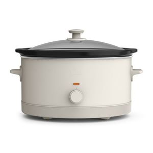 6qt Manual Slow Cooker Oatmilk Product Image