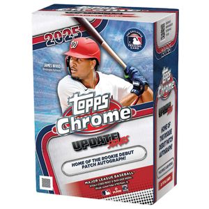 2025 Topps Chrome Update Series Baseball Blaster Box Product Image