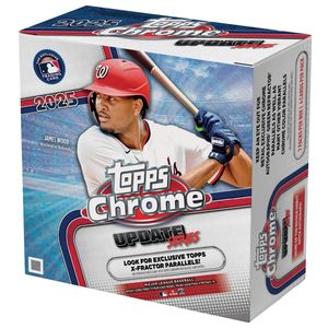2025 Topps Chrome Update Series Baseball Mega Box Product Image