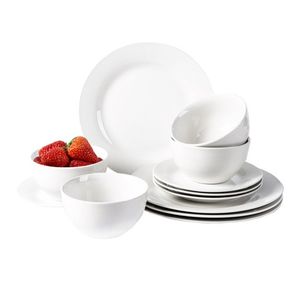 12pc Porcelain Dinnerware Set Product Image